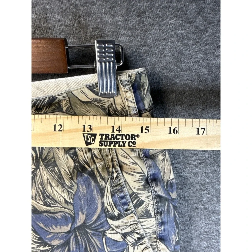 Abercrombie & Fitch Tropical Floral Chino Shorts Mens Size 28 Stretch 6 Inseam